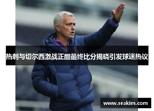热刺与切尔西激战正酣最终比分揭晓引发球迷热议